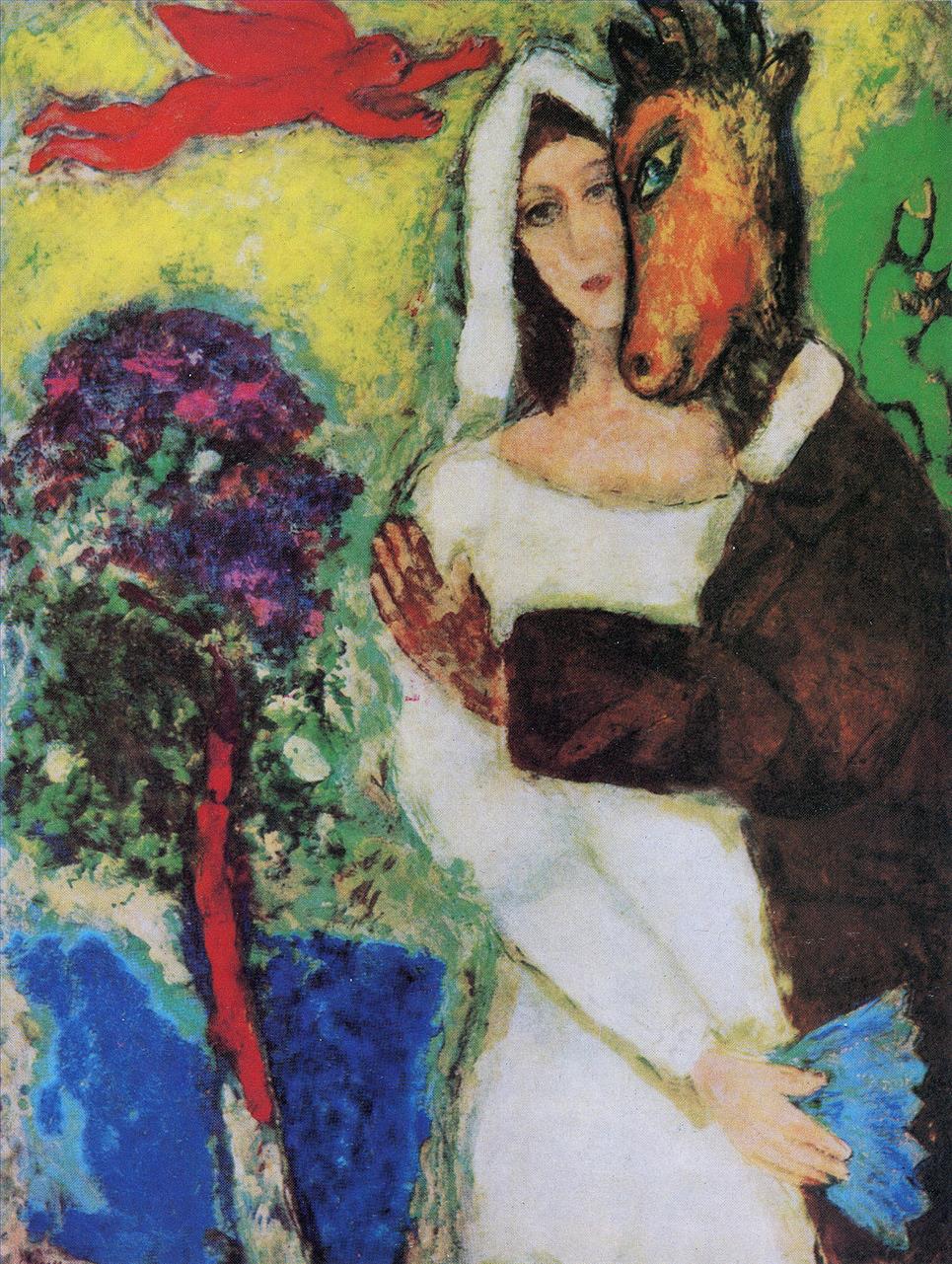 Midsummer Nights Dream contemporain Marc Chagall Peintures à l'huile